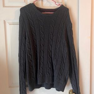 Banana Republic grey pullover crew neck sweater size L